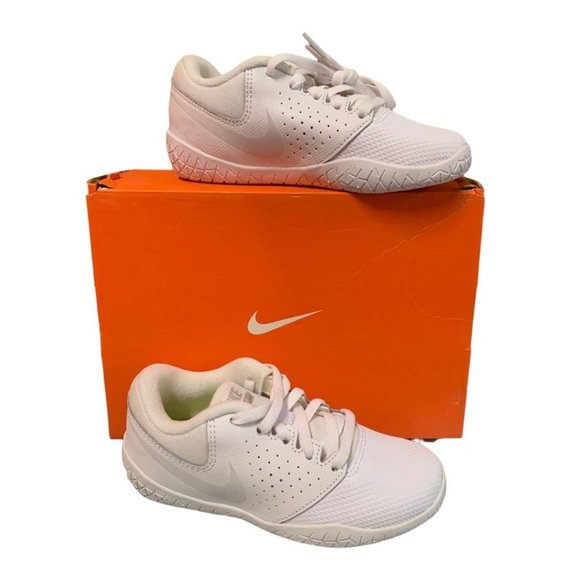 Nike Other - 11c Nike Kids Girls Sideline IV Cheerleading Shoes White New 943789-100